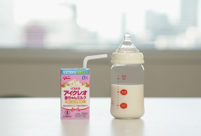 江崎グリコの液体ミルク